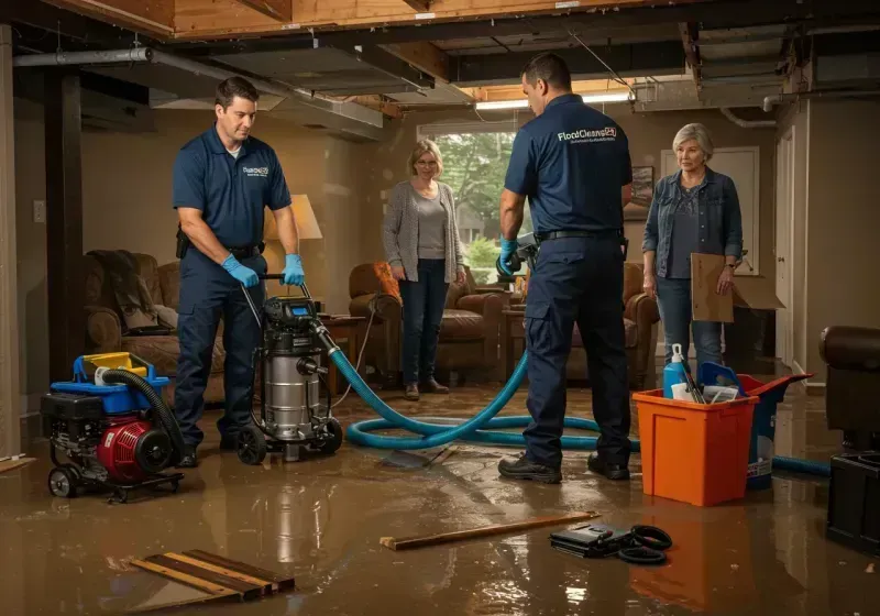 Basement Water Extraction and Removal Techniques process in Eufaula, OK