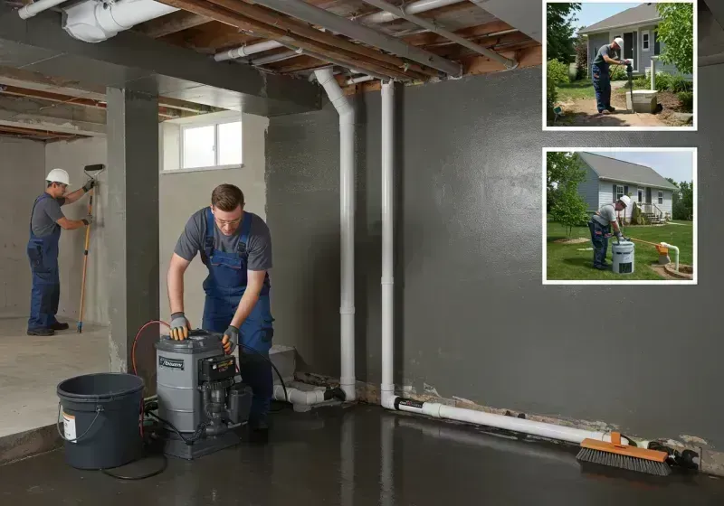 Basement Waterproofing and Flood Prevention process in Eufaula, OK